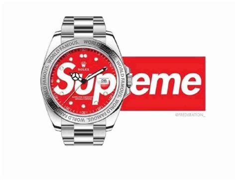 rolex supremee|supreme x Rolex collab.